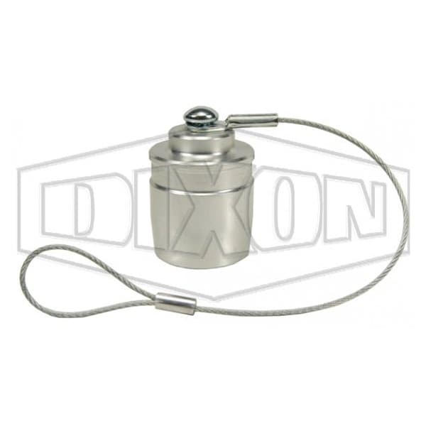 H Series Interchange Dust Cap, 1 in Nominal, Aluminum, Domestic